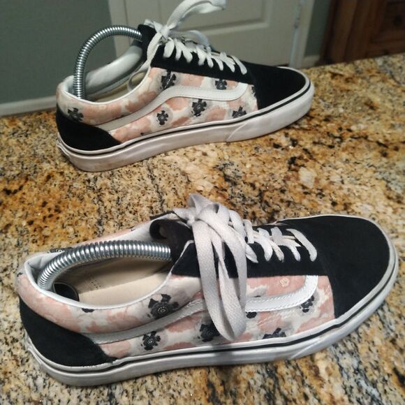 Vans Off The Wall Old Skool California Poppy Multicolor Skate Shoes Sz M 7.5 W 9 - Picture 5 of 12